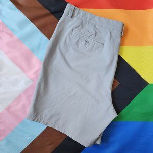 Vineyard Vines On The Go Shorts 7" - Mens Performance Stretch (Barracuda Grey)